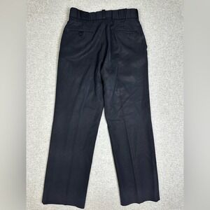 Flying Cross Pants Mens 30x29 Black Freedom Dress Uniform Flat Front Work USA
